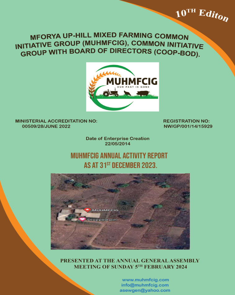 MUHMFCIG ANNUAL REPORT 2023 10TH EDITION